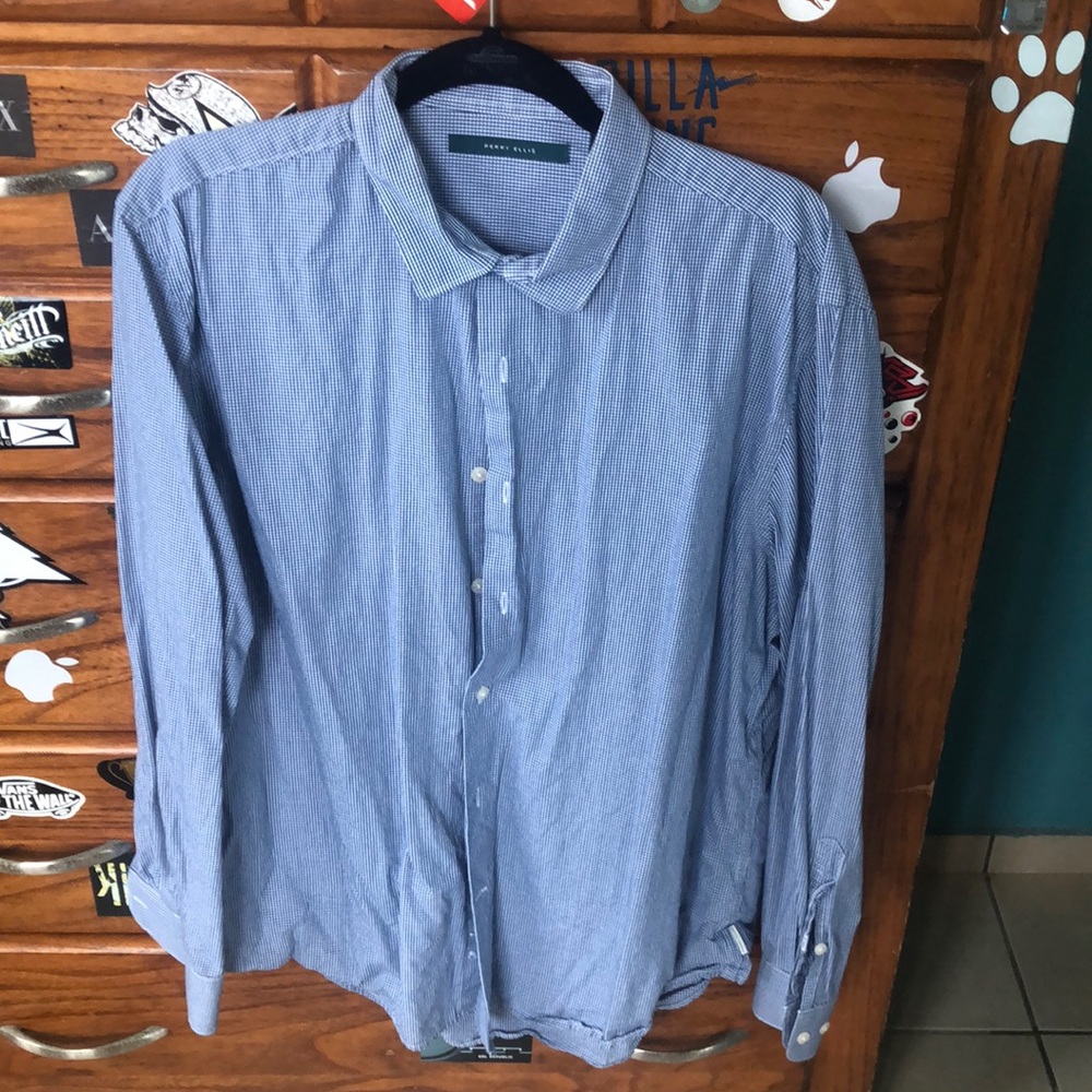 Used Perry Ellis Shirt size Xl